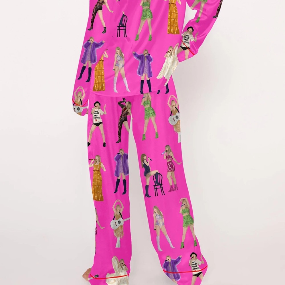 Taylor Swift Eras Pink Pajama set NWT